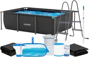 VirtuFitZwembadRechthoekig260x180cmCompleetPakket