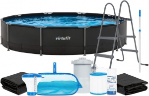 VirtuFitZwembadRond366cmCompleetPakket