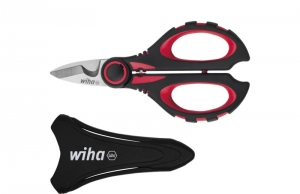 WihaZ71716006SBElektricienschaarMetKrimpfunctieInBlister-160Mm