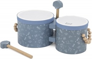 LabelLabelBlauwHoutenBongosLLWT-04427