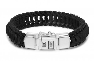 BUDDHATOBUDDHA-Buddha122BLE-LarsBlackLeather-Armband
