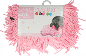 EatSlowLiveLongerPlayMatPink