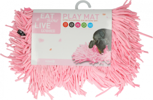 EatSlowLiveLongerPlayMatPink