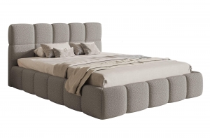 BedframeChloeboucl160x200cmSelseyDesign
