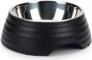 BeezteesRimpu-Hondenvoerbak-Melamine-Zwart-175cm
