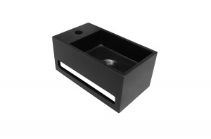 SCHADEMODELSaniclearBalimatzwartesolidsurfacefontein36x20cmlinks