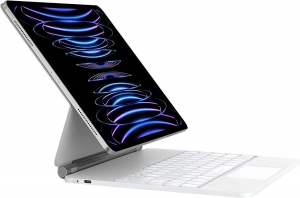 iPadPro11Inch2024BluetoothMagnetischToetsenbordWit