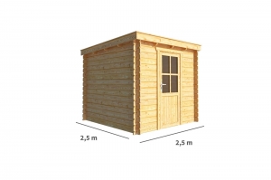 TuinhuisjeBlokhutEls250cmbij250cmdiepLessenaarsdak-Warentuincollection