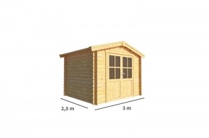 TuinhuisjeBlokhutFenna300cmbij250cmdiepZadeldak-Warentuincollection