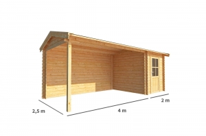 BlokhuttuinhuisjemetoverkappingFenna-Milena600cmbij250cmdiepzadeldak2WarentuinCollection-Warentuincollection