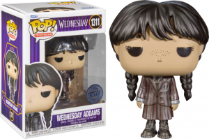 WednesdayPOPTVVinylFigureWednesdayMetallicEffect9cm
