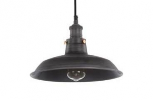 TorontoVintageIndustrieelDesignHanglampGeborsteldGrijs