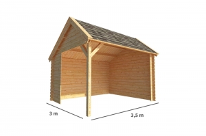 OverkappingMichelle-Jolijn350cmbij300cmdiepkapschuurdakWarentuinCollection-Warentuincollection