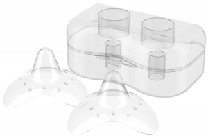 BabyOnoSiliconeTepelbeschermers2StuksinclBewaardoosje823S