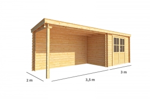 BlokhuttuinhuisjemetoverkappingEls-Saar650cmbij200cmdieplessenaarsdak1WarentuinCollection-Warentuincollection