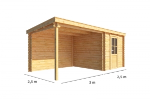 BlokhuttuinhuisjemetoverkappingEls-Liz550cmbij250cmdieplessenaarsdak3WarentuinCollection-Warentuincollection
