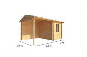 BlokhuttuinhuisjemetoverkappingFenna-Renske450cmbij250cmdiepzadeldakWarentuinCollection-Warentuincollection