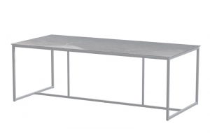 QuatroTafelframeFrostGreymetCeramicLightGreyTafelblad220x95cm-4so