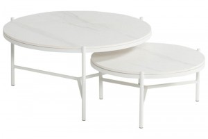 Carsonkoffietafelwitdia8H38cm-Hartman