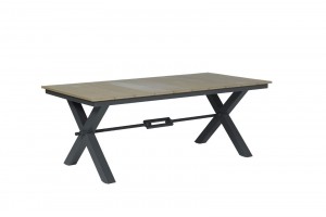 Robustotafel200x100xH76VWvintageteakcarbonblack-Gardenimpressions