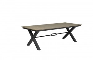 Robustotafel240x100xH76VWvintageteakcarbonblack-Gardenimpressions