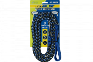 TripleSafe6FtLeashBlauw
