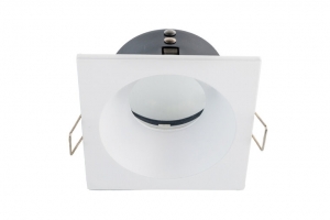 InbouwspotVierkantVastWaterdichtIP65Wit