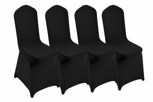 4Spandexstoelhoezen-zwart