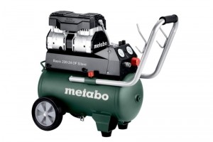MetaboBasic220-24OFSilentCompressor-1100W-8Bar-24L-110Lmin