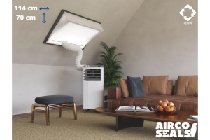 FDBWSK01-AircoRaamafdichtingskit-114x70cm-GeschiktvoorVeluxTuimelvensterDakraam