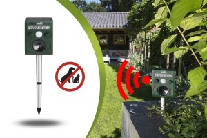 909OutdoorUltrasoneHonden-Katten-enMuizenverjager-Zonne-energie-Groen