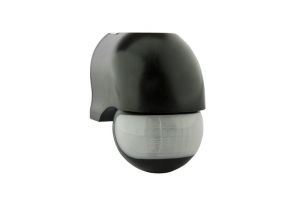 LEDBewegingsmelderSensorOpbouwKantelbaarWaterdichtIP54Zwart