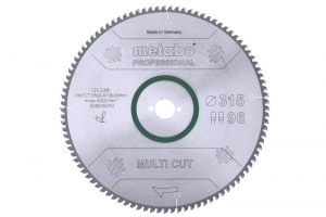 Metabo628226000CirkelzaagbladHWCT-315X30X96HWCT