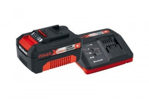 Einhell451204218VPower-X-ChangeLi-IonAccuStarterset1x40AhLader