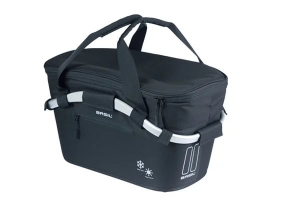 FietsmandClassicCarryAllIsoRearBasketMIK20Black22L