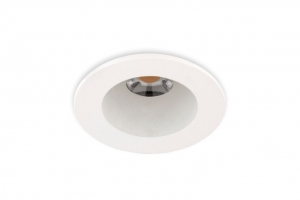 InbouwspotLED7WCREETridonicDriverRond55mmVerdieptDimbaarWarmWit