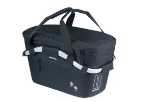 FietsmandClassicCarryAllIsoRearBasketMIK20Black22L