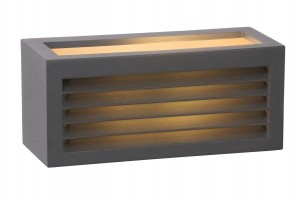 LucideDIMO-WandlampBinnenBuiten-1xE27-IP54-Antraciet