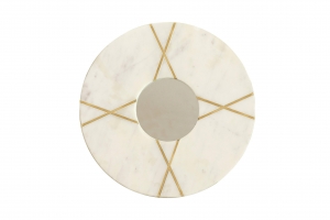 WandspiegelDextermarmerrondUnderbar