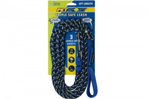 TripleSafe6FtLeashBlauw