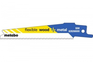 Metabo628266000Reciprozaagblad-100X14-18TPI-HoutMetaal5st