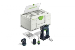 FestoolCXS18-Basic-Set18VLi-IonAccuSchroefboormachineBodyInclBitsetInSystainer-40Nm