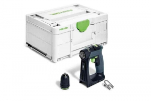 FestoolCXS18-Basic18VLi-IonAccuSchroefboormachineBodyInSystainer-40Nm