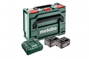 Metabo18VLi-IonAccuStarterset2x40AhLaderInMetaBox-685064000
