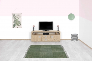 SteigerhoutenTVmeubelOcalametladenendeuren