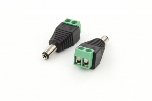 LEDStripDC55StekkerMalemetklemmen