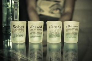 SoberPissedDrunkShit-FacedShotglaasjes