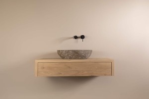 BadkamermeubelBrunoeikenhoutenmetladen