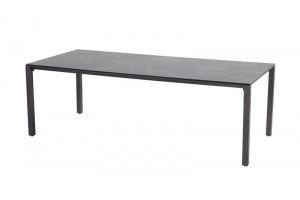 Victorioalutabletafel220x100DonkerGrijsHartman-Hartman