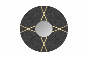 WandspiegelDextermarmerrondUnderbar